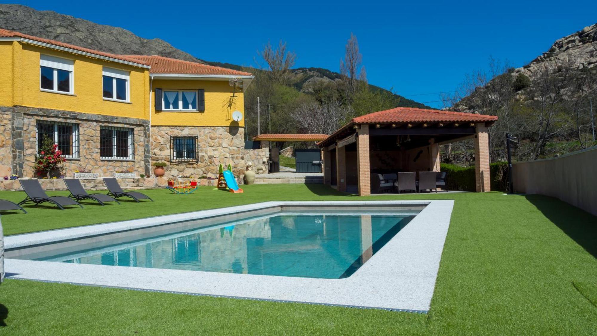 Villa El Huertar De Valentin Valdemanco Exterior foto